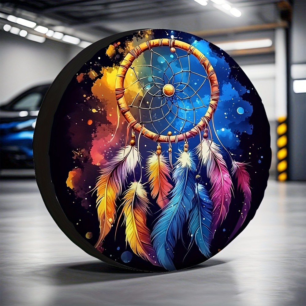 Outdoor Adventure Jeep - Чехол для шин Starry Night Dreamcatcher