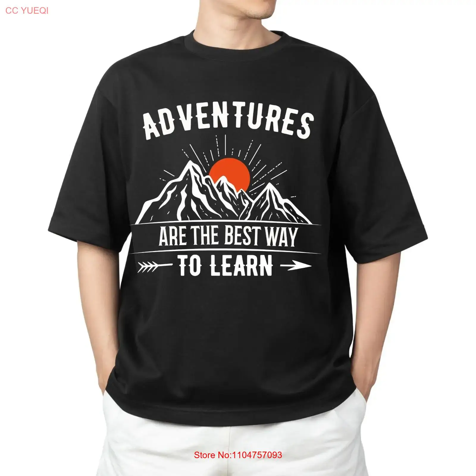 Outdoor Adventure Learning - Футболка «Приключения — лучший способ учиться