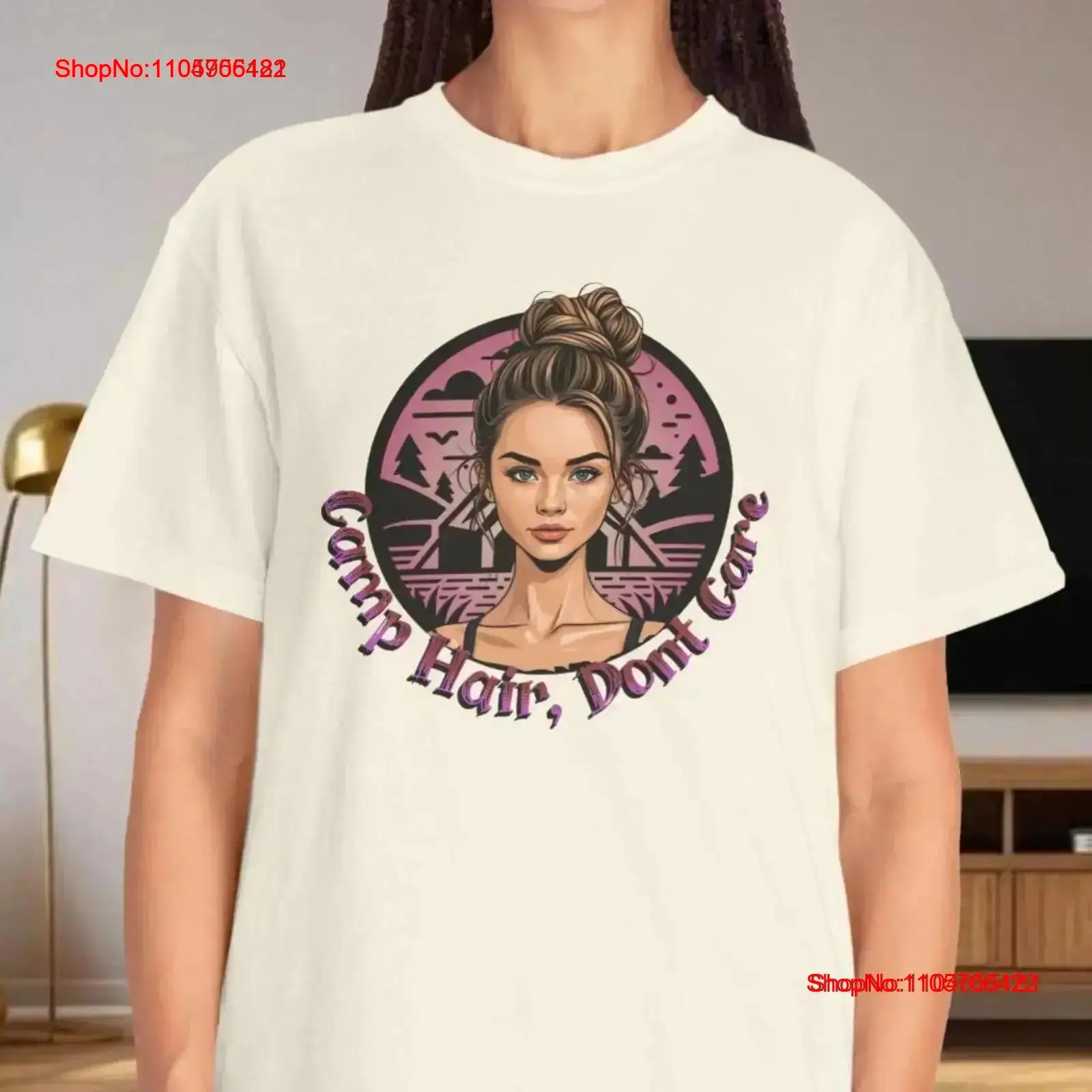 Outdoor Adventures Clothing - Футболка для кемпинга «Не волнуйся, волосы!»