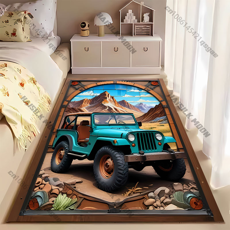 Коврик для йоги с изображением – обзор и цена Outdoor Adventure Jeep